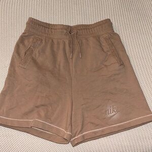 Dark Tan Nike Shorts
